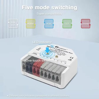 Gledopto Zigbee 5 in 1 Slimme LED Controller