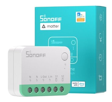 Sonoff MINI Extreme Slimme Wifi Matter Schakelaar