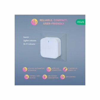 Nous Zigbee Gateway Hub E1