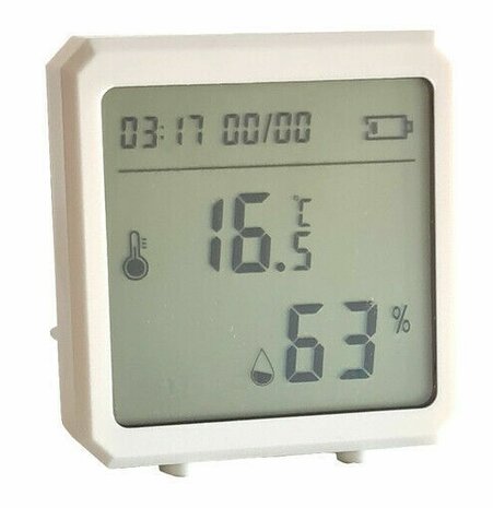 Tuya Zigbee Temperatuur en Luchtvochtigheid meter met lcd display