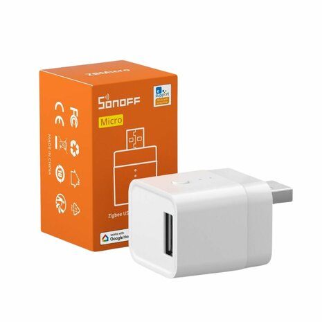 Sonoff Micro Zigbee USB (5V DC) smart adaptor / relay switch