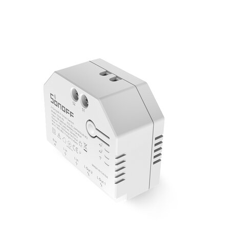 Sonoff Dual (R3) 2-voudig WiFi smart relais met stroommeting en rolluikmodus