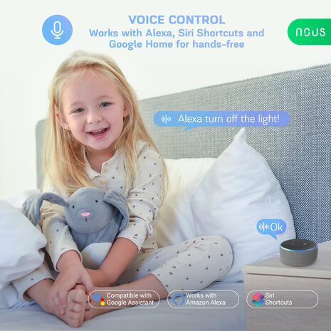 Nous E14 Smart Bulb RGB Wifi Matter 
