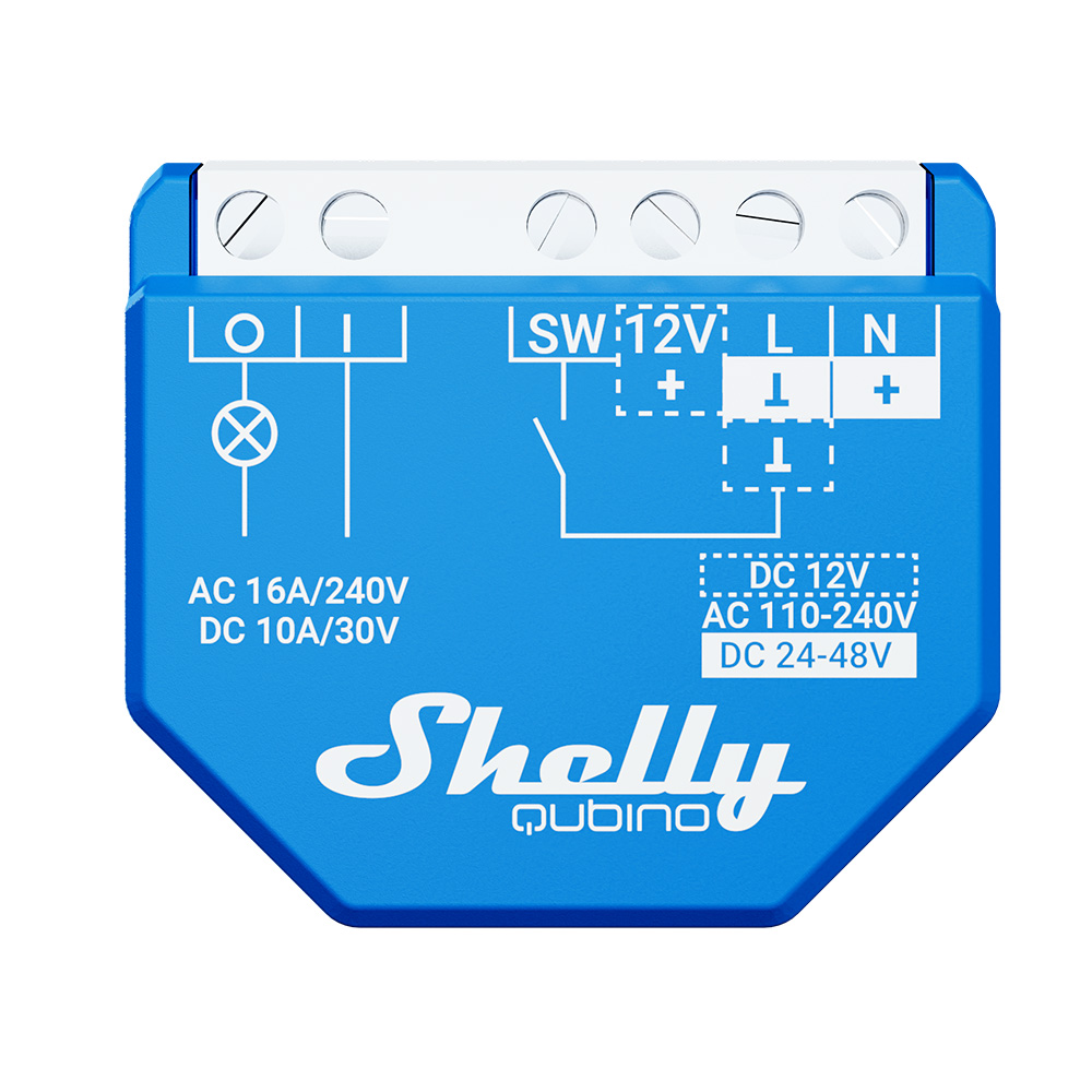 Shelly Qubino Wave 1 Relay 16A Z-Wave Plus 