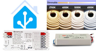 Home Assistant COB-LED set