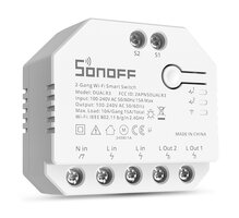 Sonoff Dual (R3) 2-voudig WiFi smart relais met stroommeting en rolluikmodus