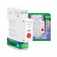 Nous DIN-compatibele slimme Tuya Zigbee relaismodule, 16A