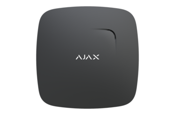 Ajax FireProtect Plus draadloze rook- en CO-melder zwart